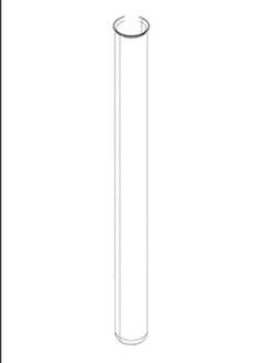 Ersatz-Quarzglasrohr D44 X 518 Mit Bördelrand Von OASE (Art.Nr. 13331)