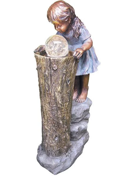 Brunnen 'Zhisheng, die Zauberin' aus Polystone (Art.Nr. gr810) Brunnen 'Zhisheng, Die Zauberin' Aus Polystone (Art.Nr. Gr810) -Gartenausstattergeschäft 810 zhisheng die