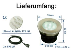 Einbauleuchte 'Brevus' Von Garden-Lights (Art.Nr. 2520601) 2 Einbauleuchte 'Brevus' Von Garden-Lights (Art.Nr. 2520601) -Gartenausstattergeschäft brevus led 78537 2 1280x1280