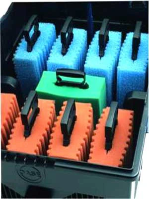 Ersatzfilterschwamm, blau (Art.Nr. 56678) Ersatzfilterschwamm, Blau (Art.Nr. 56678) -Gartenausstattergeschäft