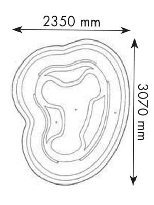 Teichbecken 171 Koi (GFK) - XXL-Produkt Teichbecken 171 Koi (GFK) - XXL-Produkt -Gartenausstattergeschäft gfk 171koi