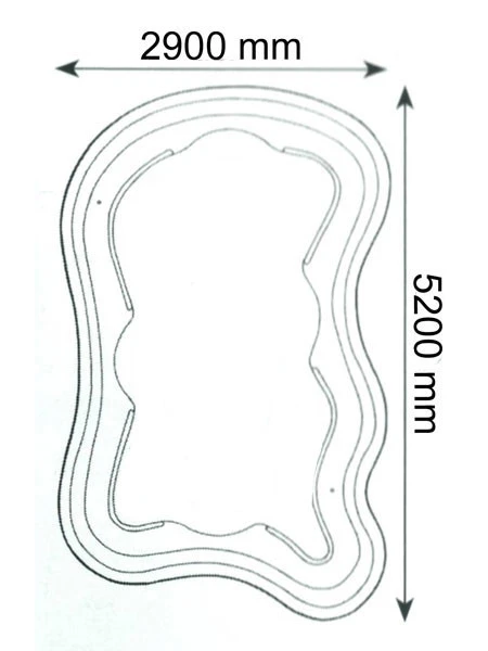 Teichbecken 1744 Koi (GFK) - XXL-Produkt Teichbecken 1744 Koi (GFK) - XXL-Produkt -Gartenausstattergeschäft gfk