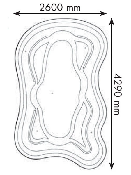 Teichbecken 1831 Bio (GFK) - XXL-Produkt Teichbecken 1831 Bio (GFK) - XXL-Produkt -Gartenausstattergeschäft gfk 1831bio