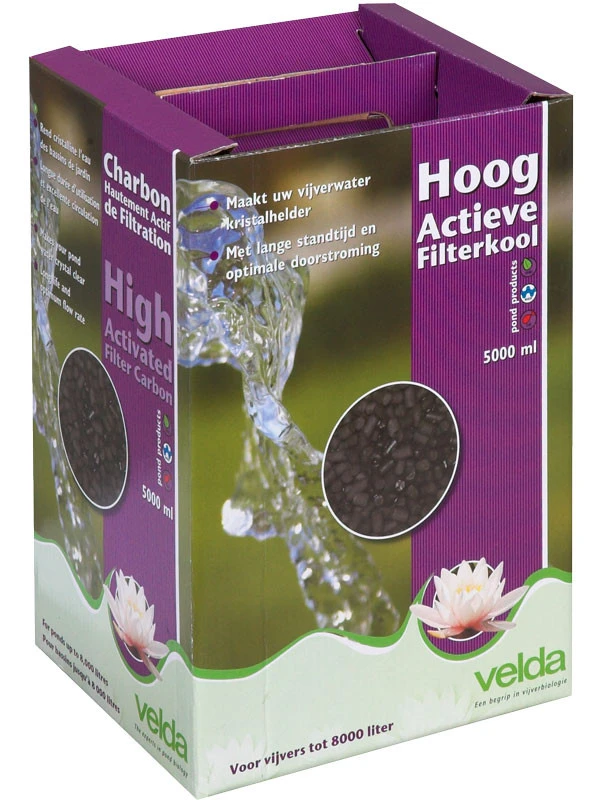 Hoch Aktive Filterkohle von Velda (Art.Nr.126418) Hoch Aktive Filterkohle Von Velda (Art.Nr.126418) -Gartenausstattergeschäft
