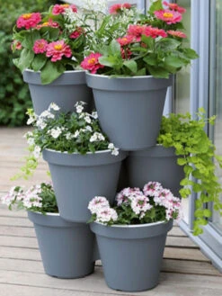 3er Säulentopf E&K -Gartenausstattergeschäft saeulentopf e k bepflanzt 1280x1280