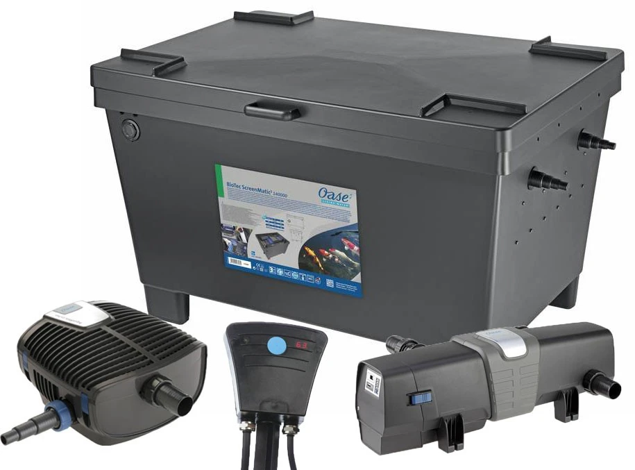 BioTec Screenmatic-Set 145000 von OASE BioTec Screenmatic-Set 145000 Von OASE -Gartenausstattergeschäft screenmatic set