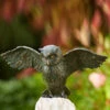 Bronzefigur Uhu, Flügel Offen (Art.Nr. 88879)