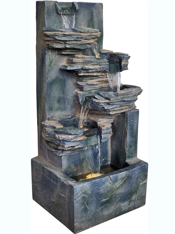 Wasserwand 'Pelar' aus Polystone (Art.Nr. gr500) Wasserwand 'Pelar' Aus Polystone (Art.Nr. Gr500) -Gartenausstattergeschäft wasserwand