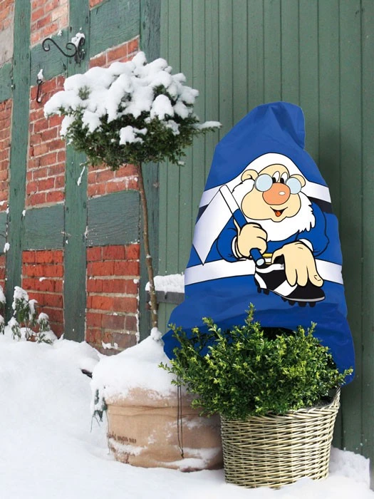 Winterschutz Vlieshaube "blau-weiß" (Art.Nr. Vi29133) Winterschutz Vlieshaube "blau-weiß" (Art.Nr. Vi29133) -Gartenausstattergeschäft wintervlieshaube blau